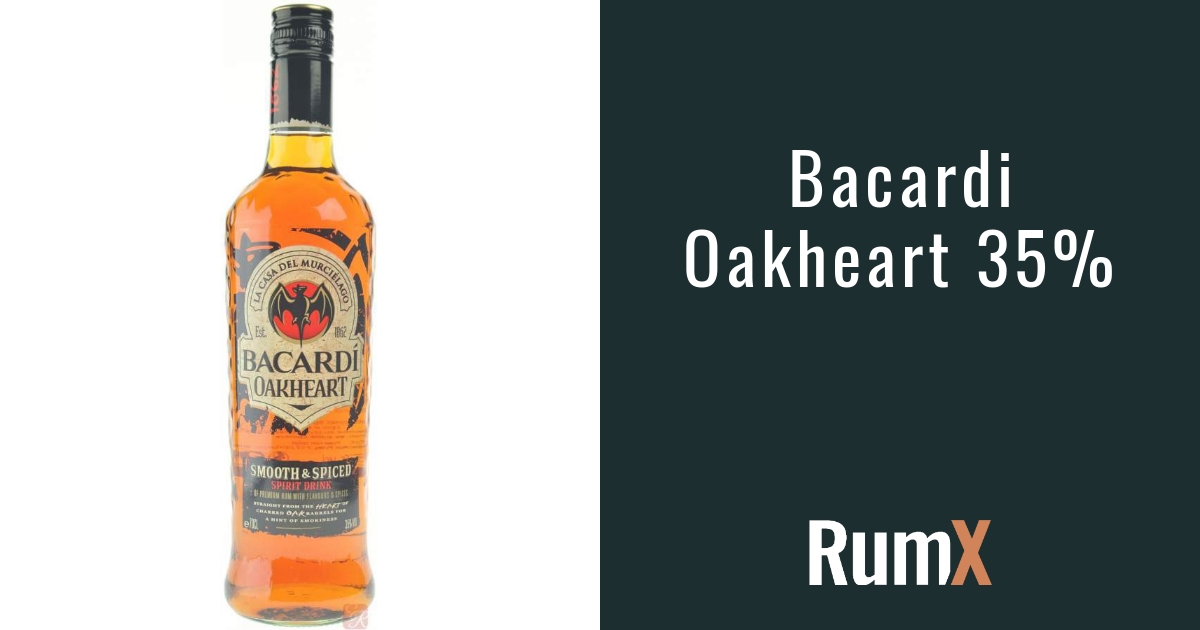 Bacardi Oakheart 35 RX569 RumX