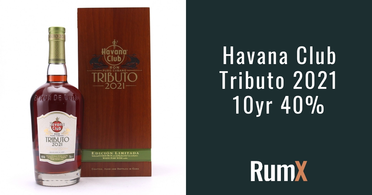 その他 Havana Club Tributo 2021 Havana Club Unveils Tributo 2021 Rum, Aged In White Port