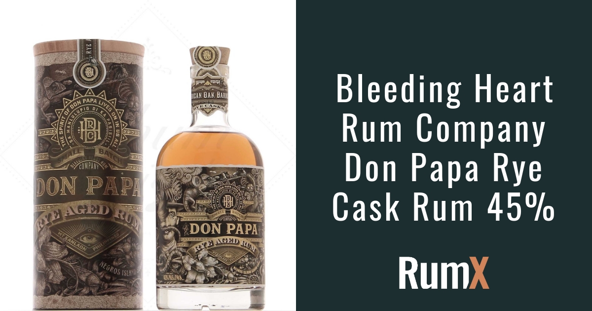 Rum Don Papa Rye Aged Rum Limited Edition