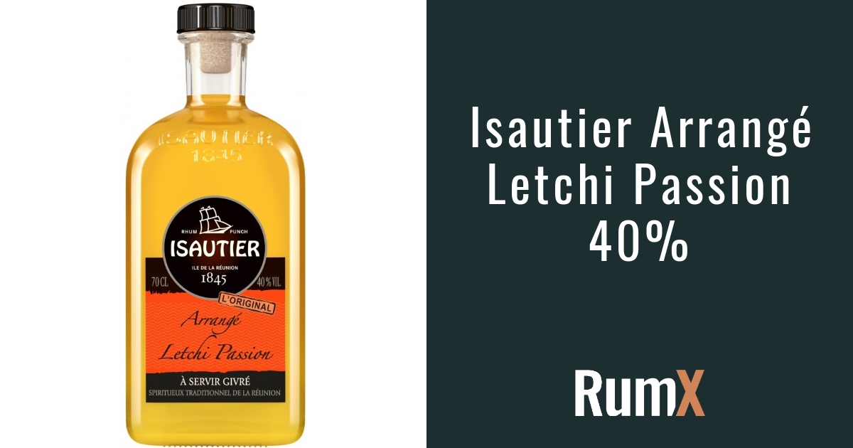 Isautier Arrangé Letchi Passion 40%, RX6630