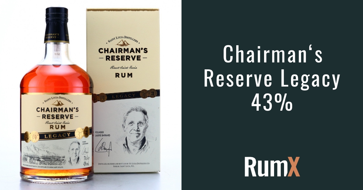 Chairman\'s Reserve Legacy Rum 7.6/10 - Buy Now RX7604 | RumX