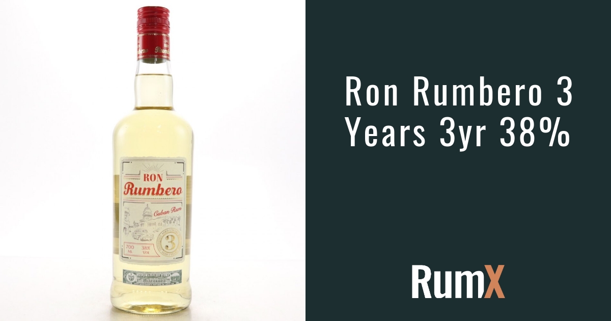 Ron Rumbero 3 Years 3yr 38% | RX970 | RumX