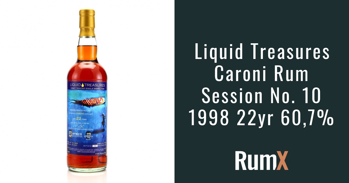 カロニ 22年 1998 ラム リキッド トレジャーズ ラムセッション No.10