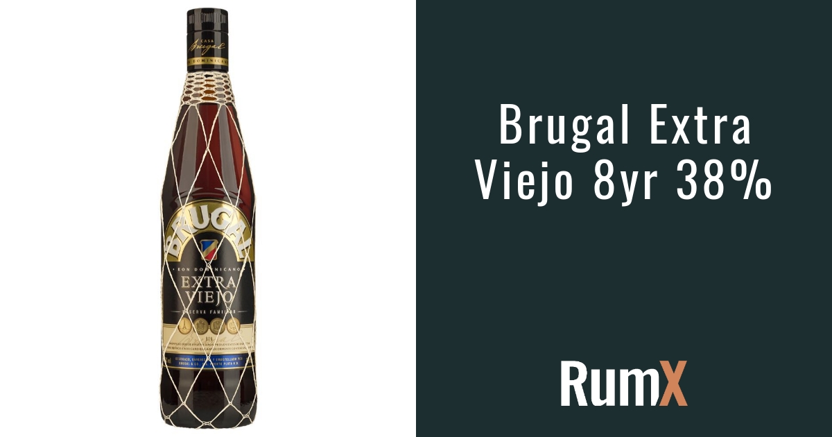 Brugal Extra Viejo Rum 8yr - Rated 6.0/10 RX425 | RumX