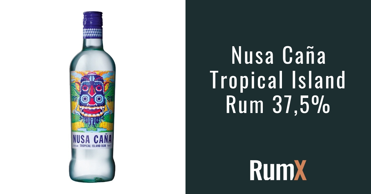 | RumX Nusa | Island RX3887 Caña Tropical 37,5% Rum