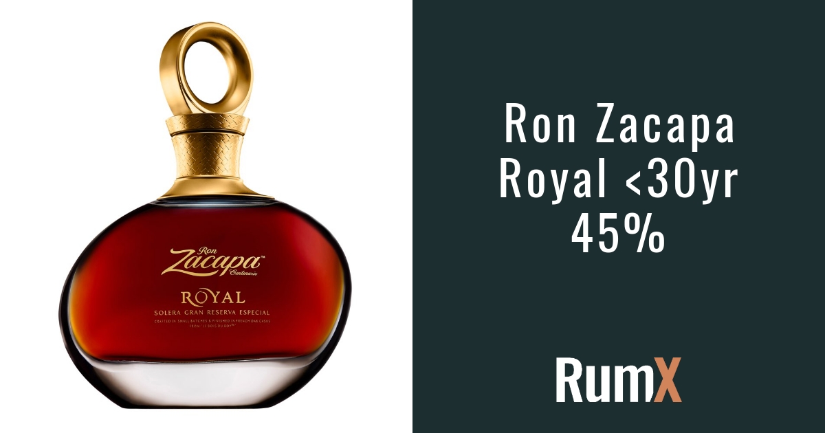 Ron Zacapa Royal 0.7L (45% Vol.)
