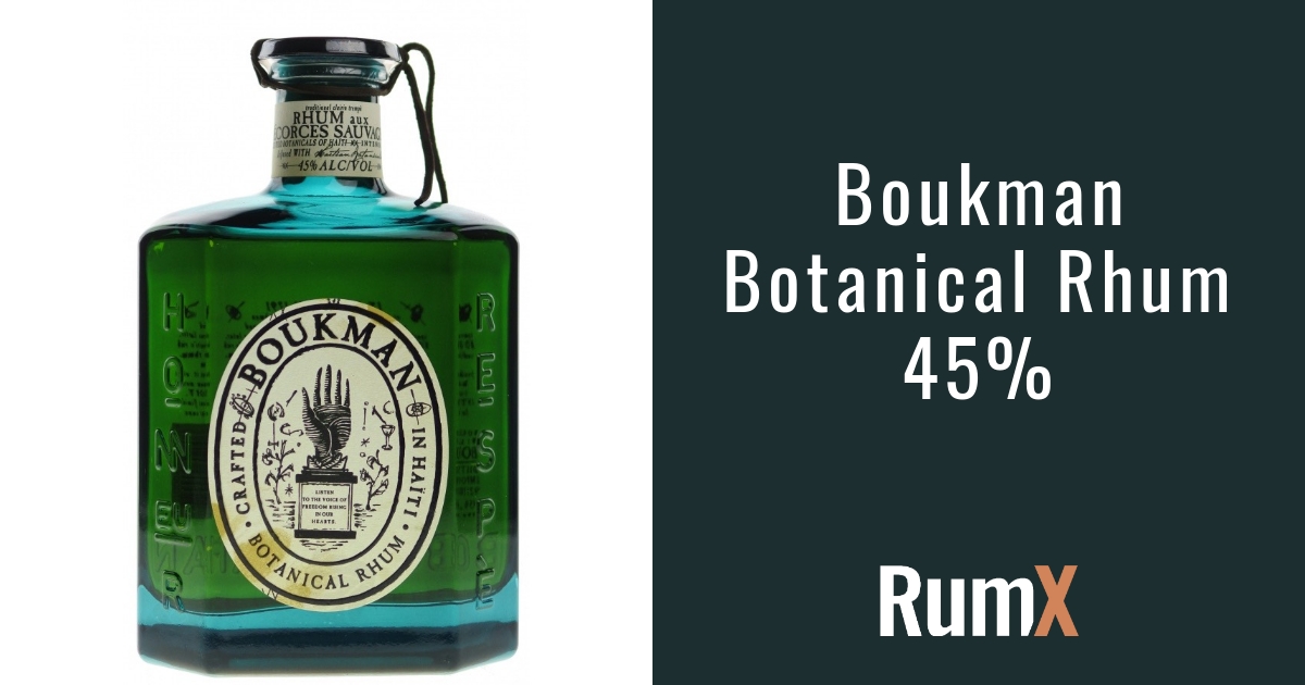 Boukman Botanical Rhum | RX639 | RumX