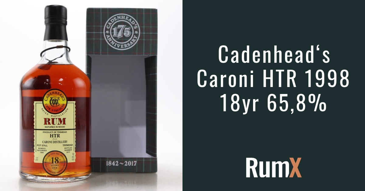 Cadenhead's Caroni HTR | RX1014 | RumX