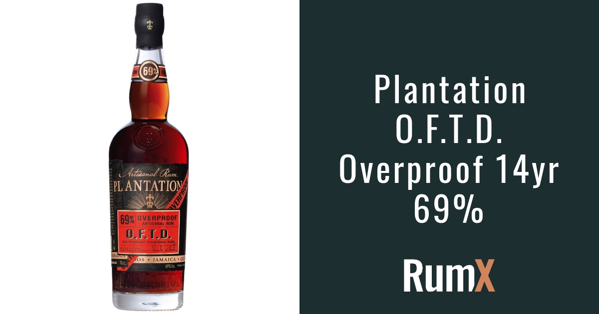 Plantation O.F.T.D. Overproof Aged 14Y Rum RX323 | RumX