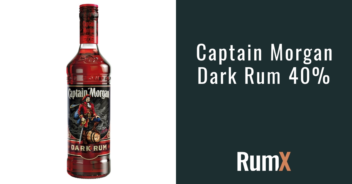 Captain Morgan Dark Rum 4.7/10 Rating RX3333 | RumX