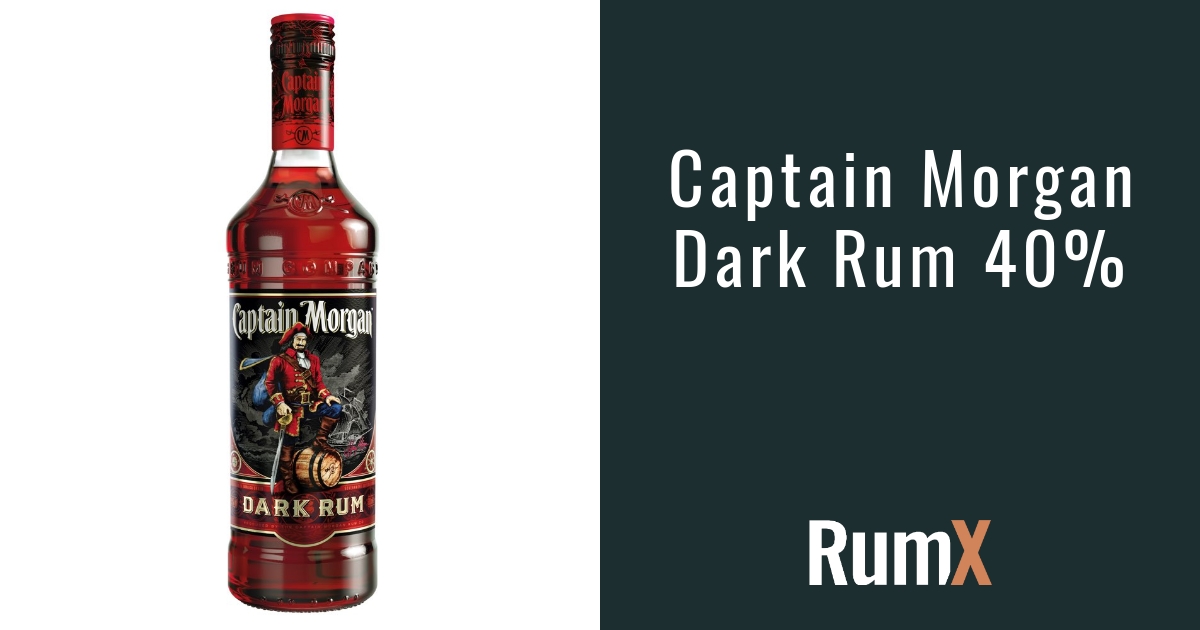 Captain Dark Rum 40 RX3333 RumX