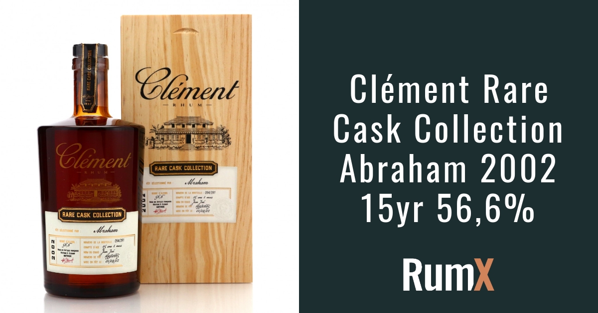 クレマンラム　Clement Rare Cask Collection 2002 Clément Clément Rare Cask Collection Abraham 2002 | RX2175