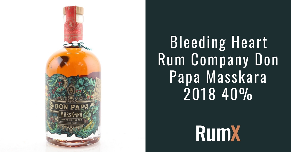 Don Papa Masskara Rum (2018) - Reviews & Buy RX33 | RumX