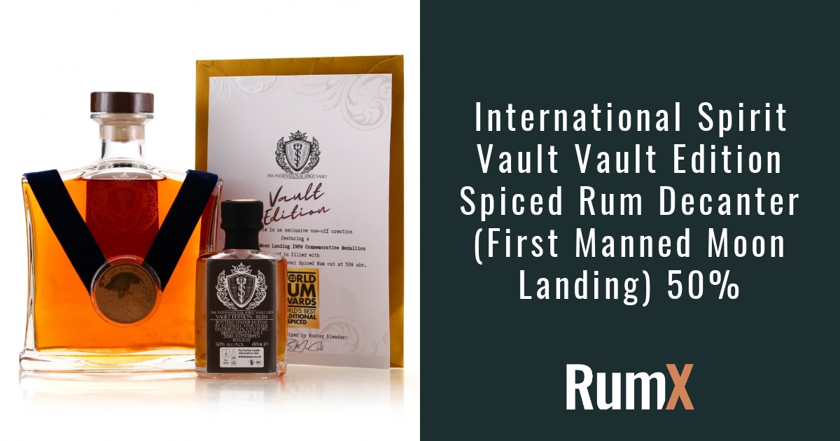 International Spirit Vault Vault Edition Spiced Rum Decanter (First